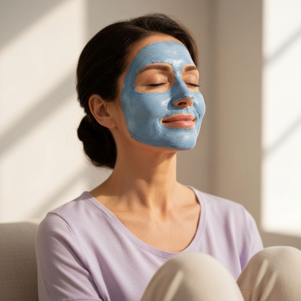 Momento de mascarilla facial